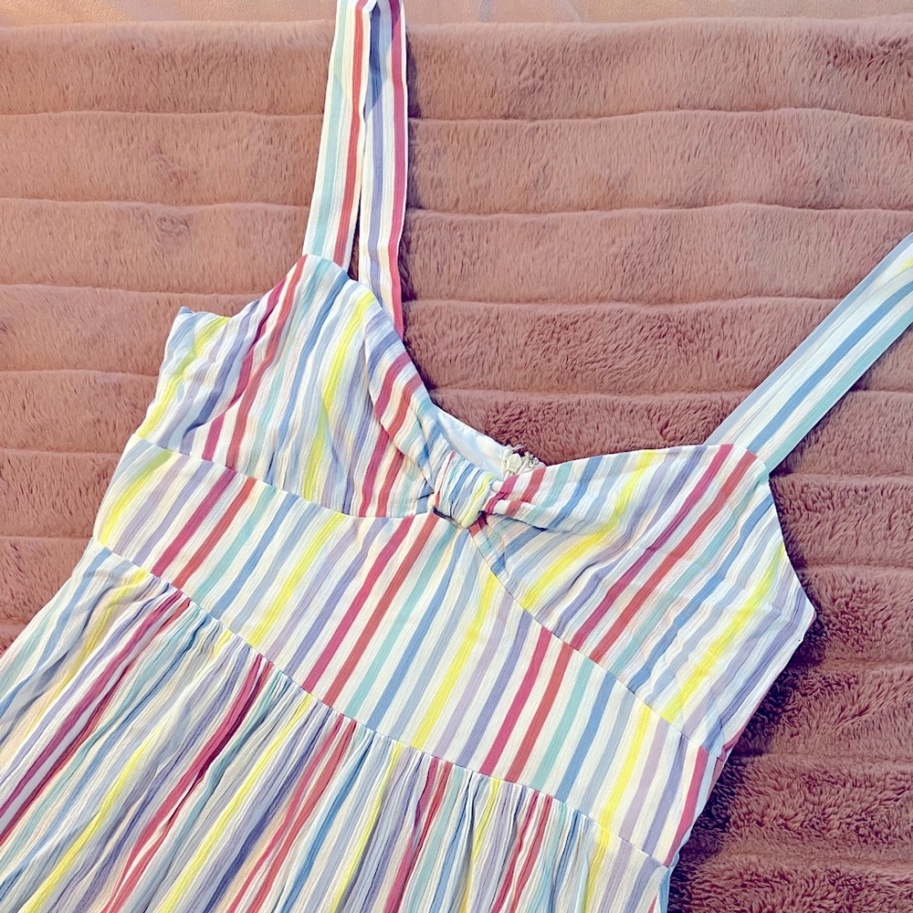 Pastel Striped F21 Sundress